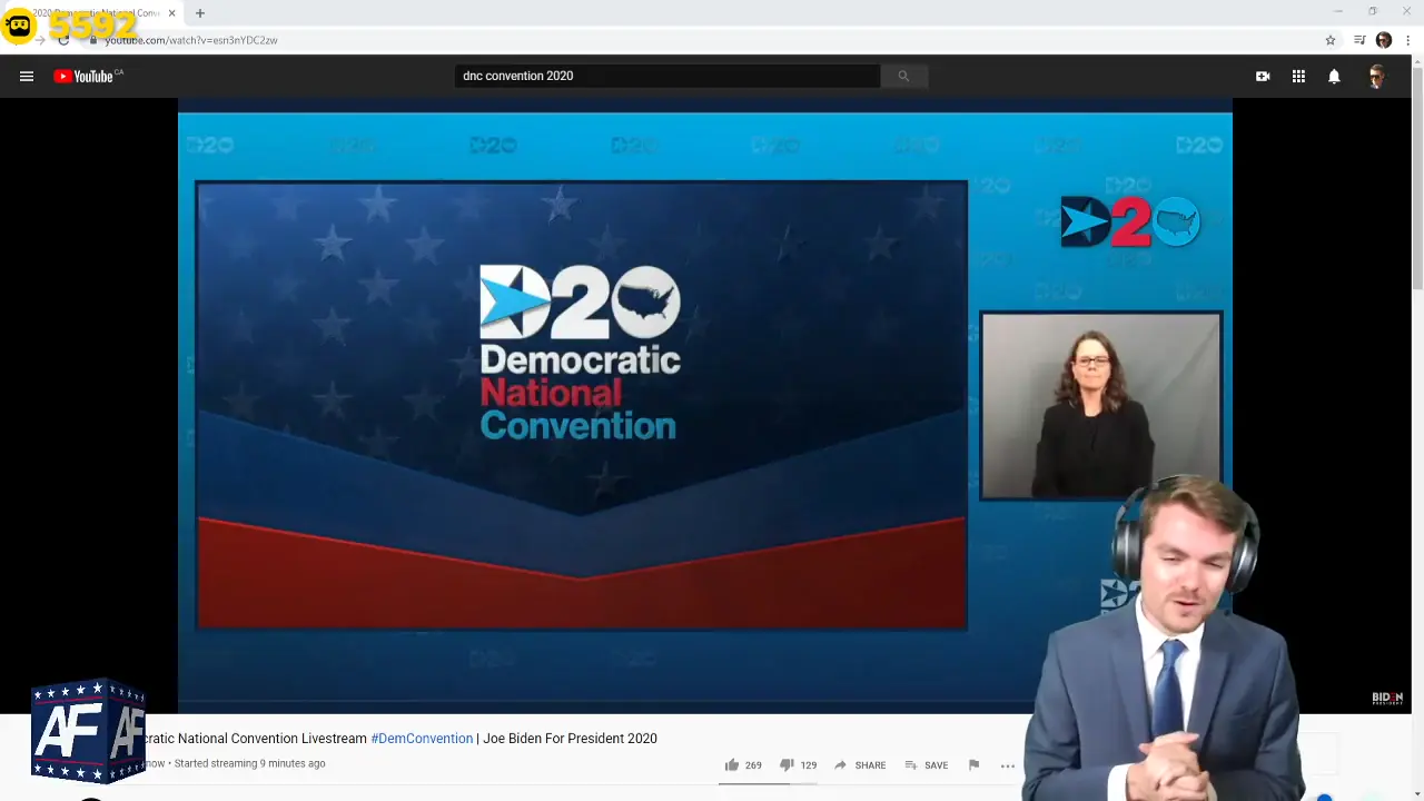 Democrat National Convention Night #2: Live Coverage