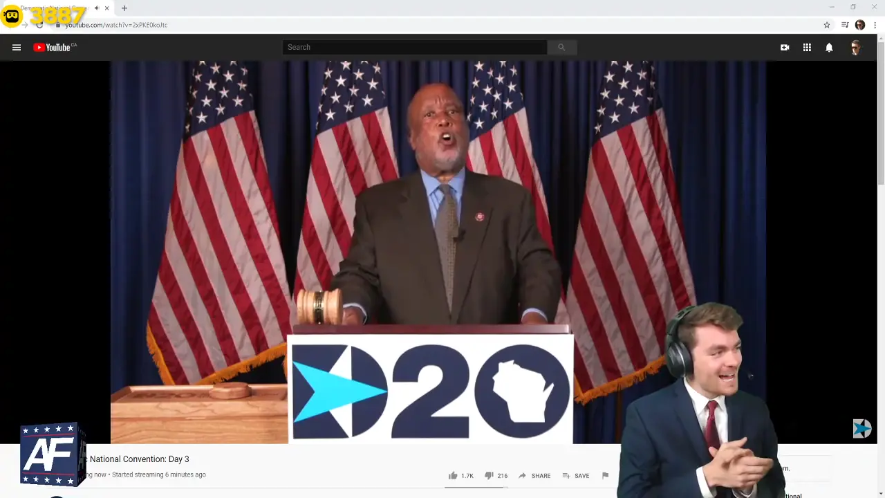 Democrat National Convention Night #3: Live Coverage