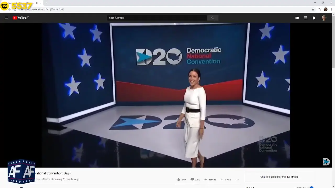 Democrat National Convention Night #4: Live Coverage