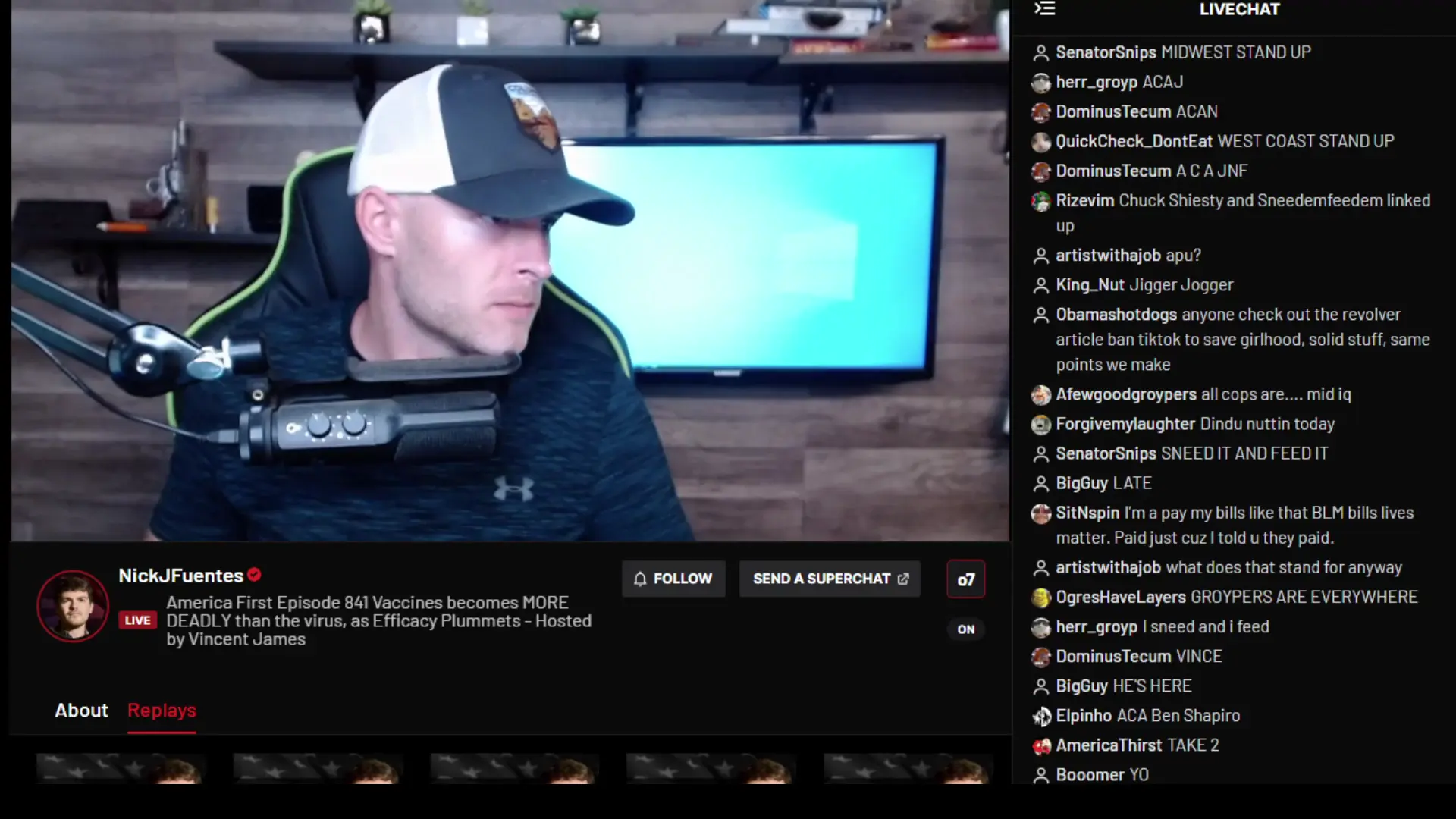 Hosted by Vince James