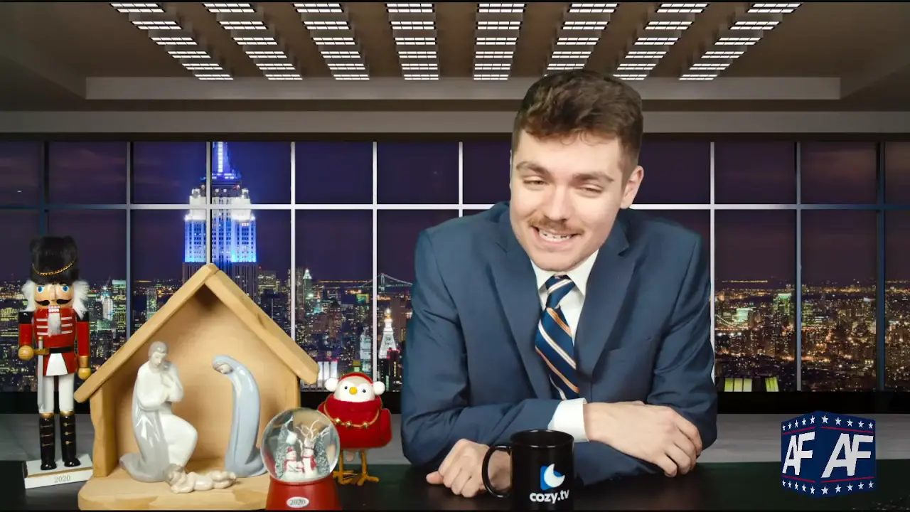 NAZI BRANDONY - American Opposition Leader Nick Fuentes BANNED From Gettr