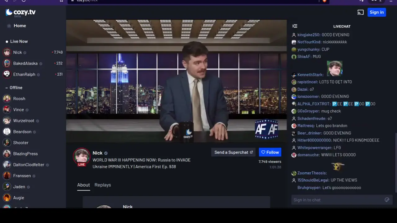 WITCH HUNT - Congress SUBPOENAS US Patriot Nicholas Fuentes
