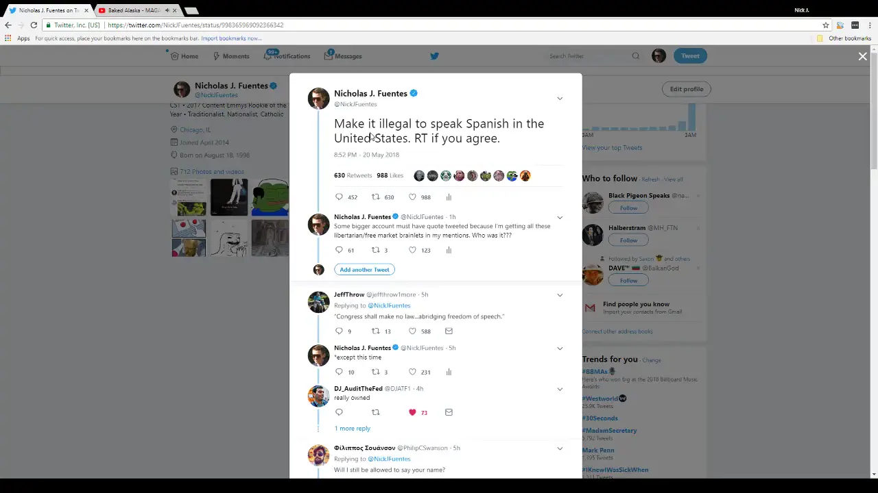 Nicholas J. Fuentes - THE PATROL - (Periscope)