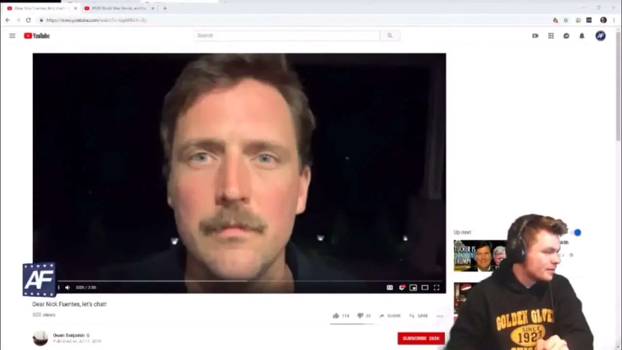 Nick Fuentes Guitar Hero Stream, Owen Benjamin is an Out of Touch Clown - Dlive