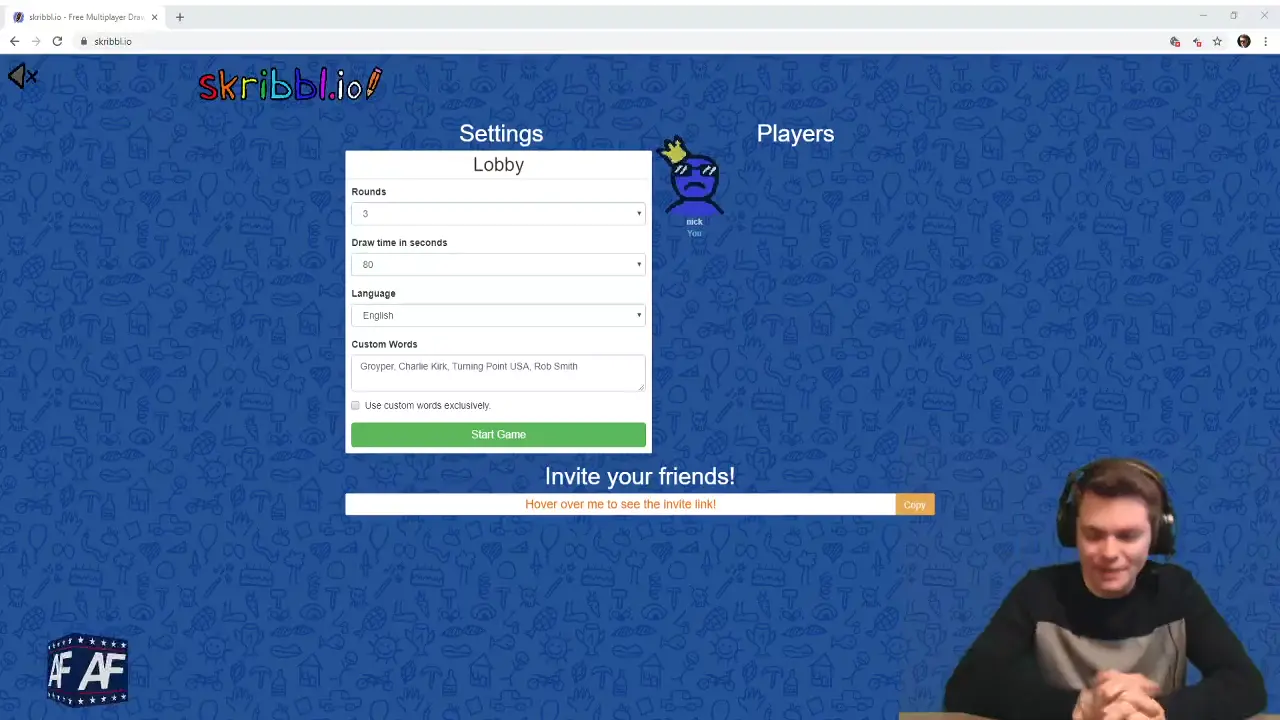 GROYPER CELEBRATION STREAM