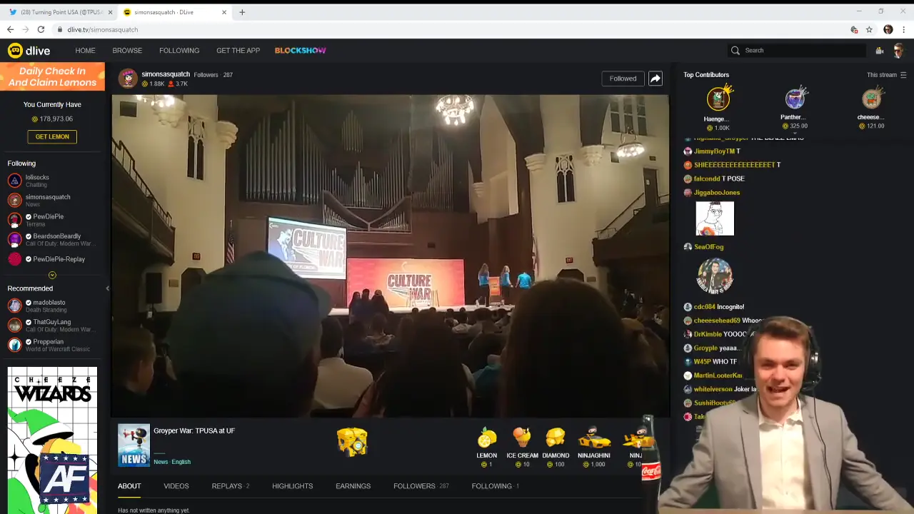 Groyper War - Battle of Florida - Nick Fuentes DLive Stream