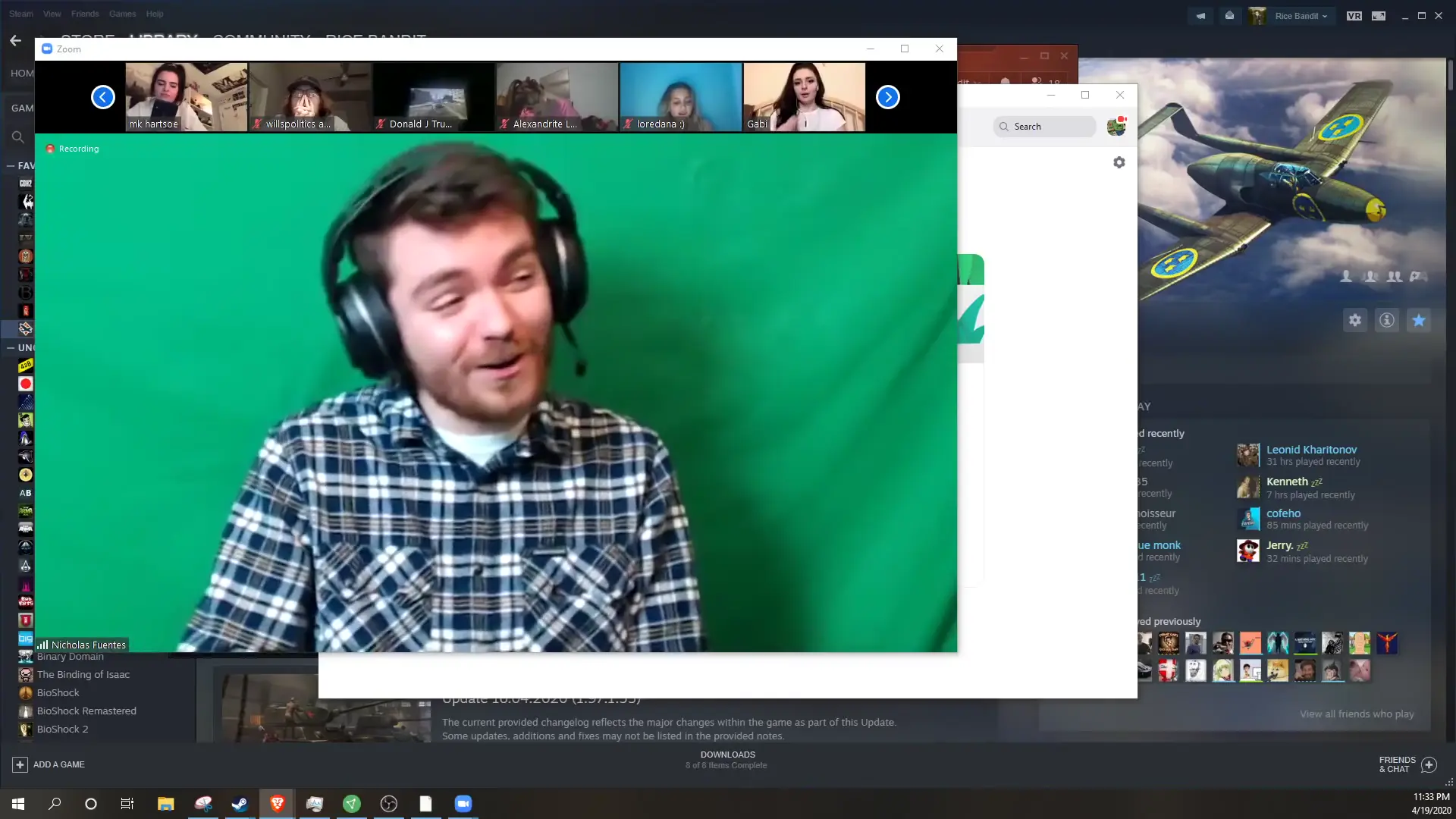 Nick Fuentes Crashes TikTok Zoom Call (Part 1)