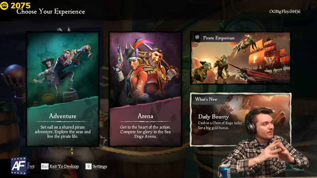 Sea of Thieves Gaming Stream