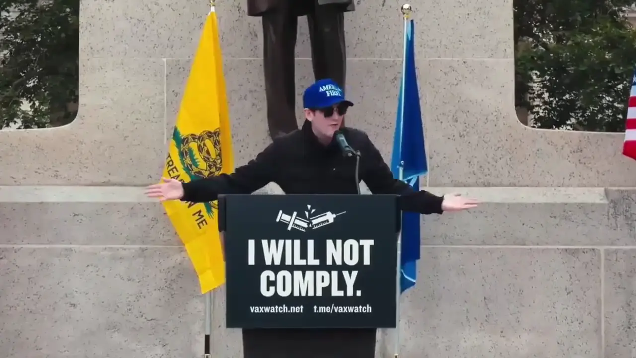 VaxWatch Protest Springield, IL - I Will Not Comply (AF Live Version)