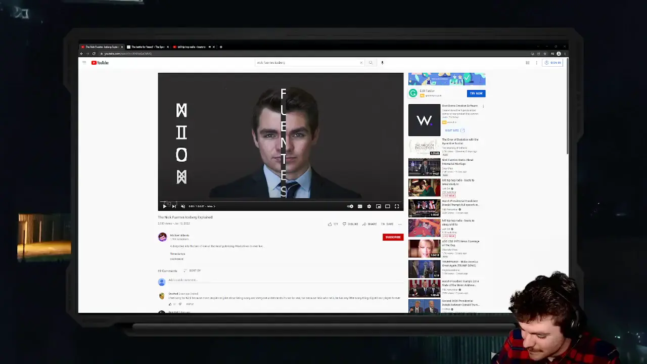 Nick Reacts to the NJF Iceberg and Hunter Avallone