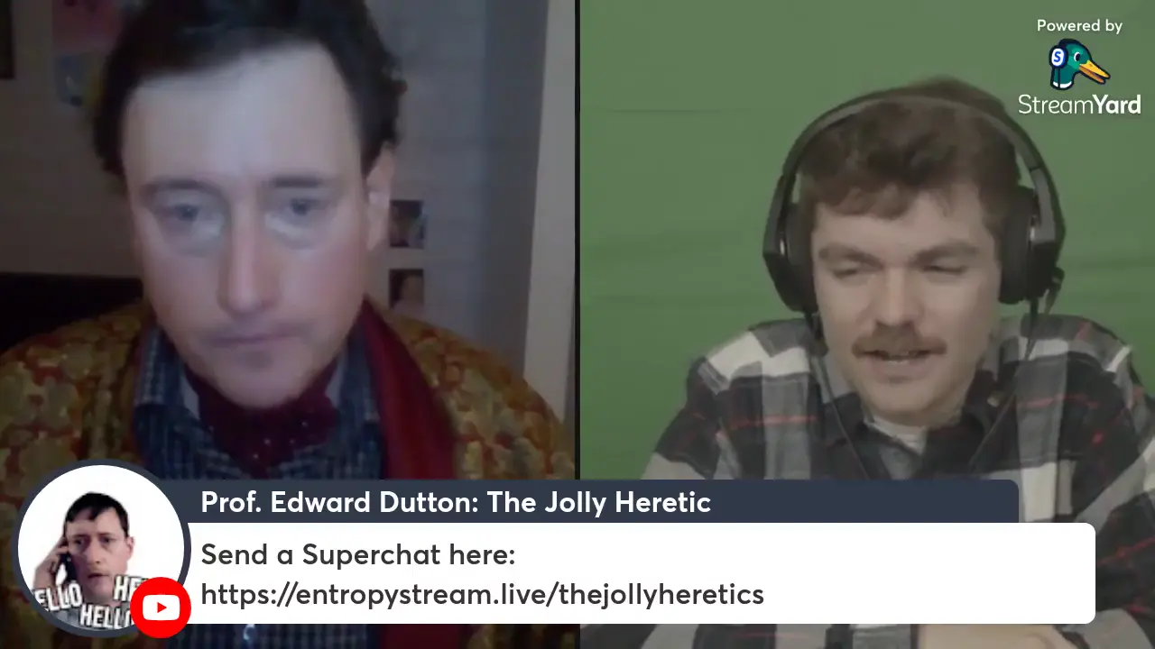 Nick Fuentes Interviewed by Ed Dutton on The Jolly Heretic