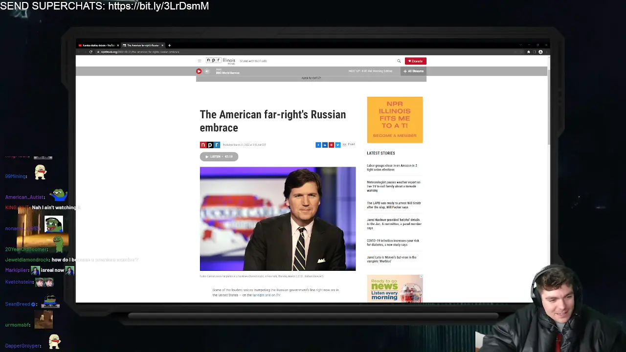 online content stream