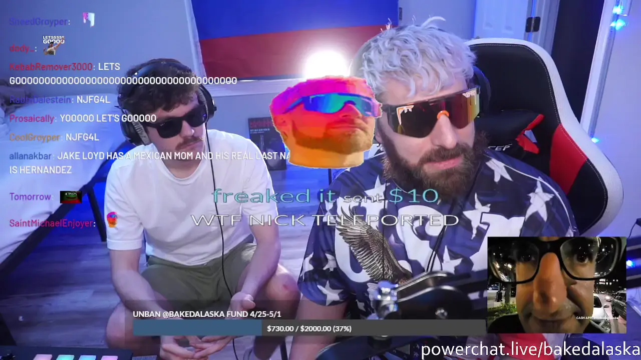 Nick Hangs Out with Baked Alaska