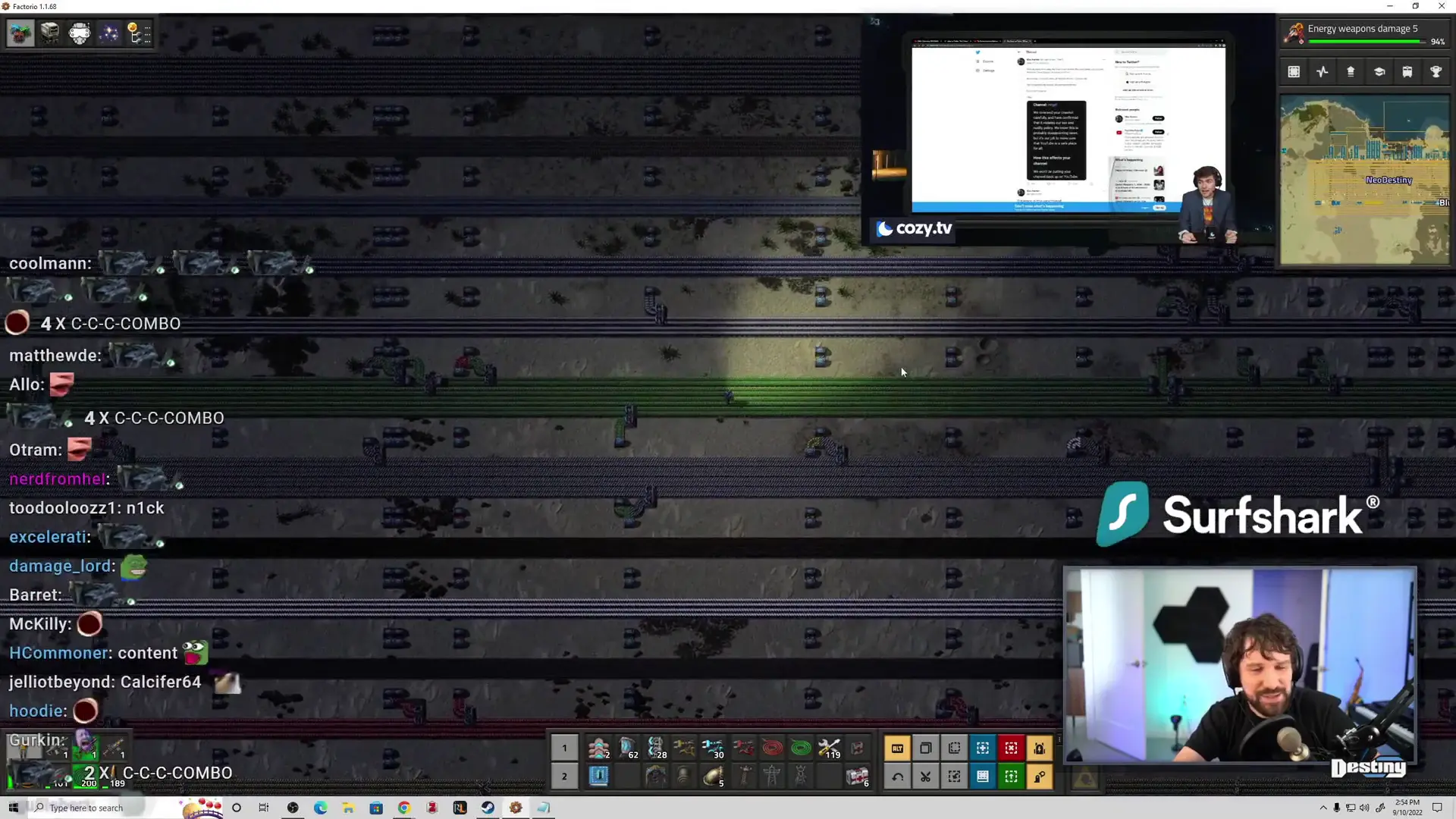 Nick talks to Destiny