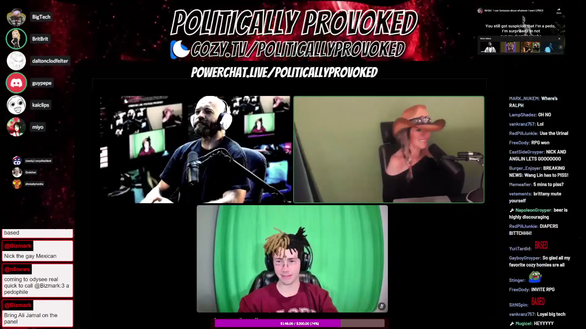 Nick joins Politically Provoked ft. Wang Lin