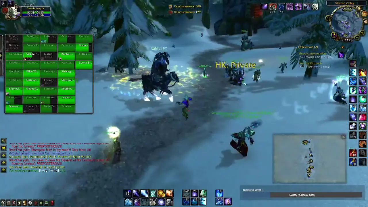 Nick Calls in to Veyta's Stream