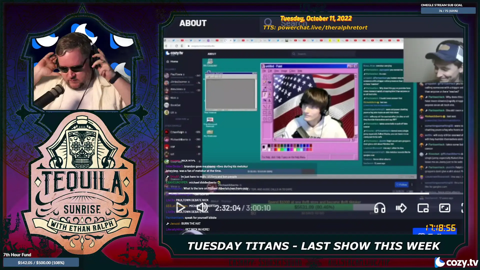 Nick on Tequila Sunrise