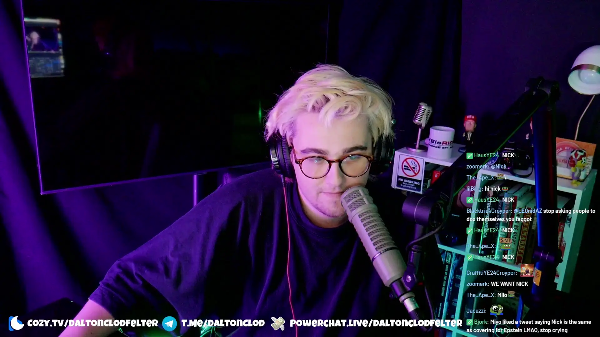 Nick on Dalton Clodfelter's Stream