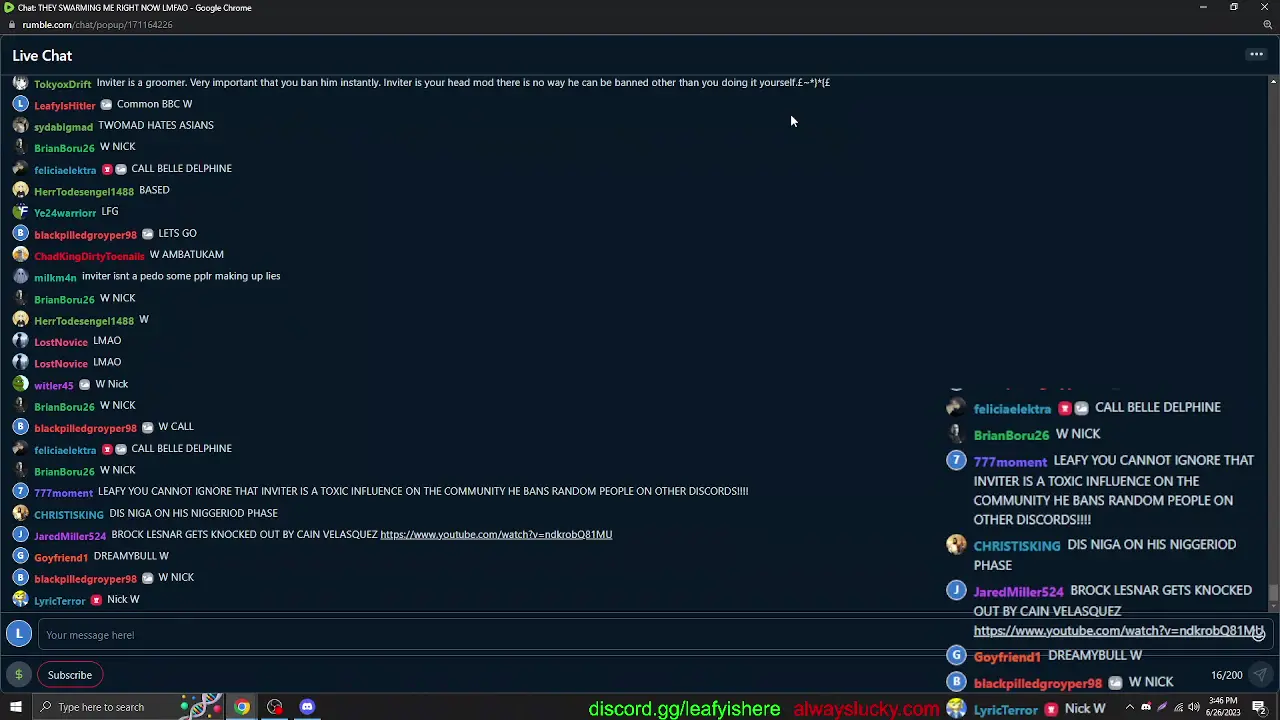 Nick Fuentes and Leafy Talk About the Twomad Twitter Drama