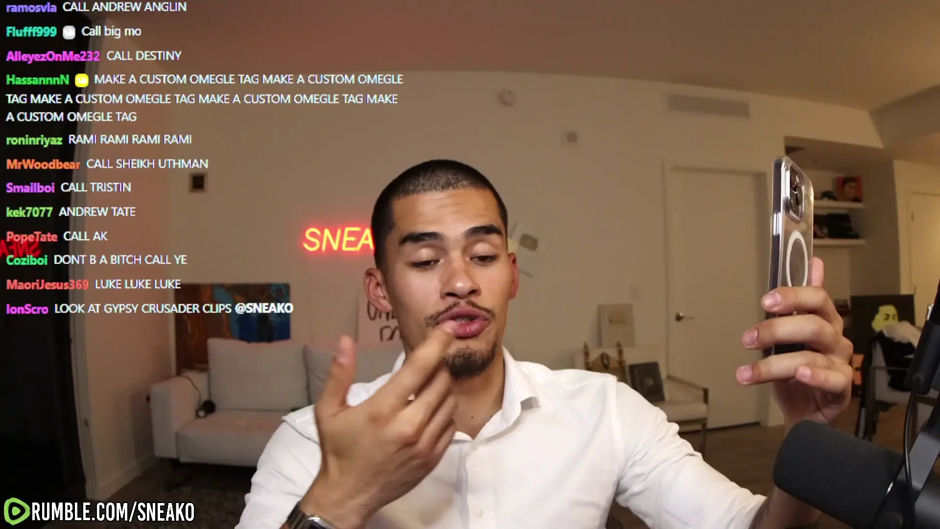 Sneako Calls Nick Fuentes Post Rally