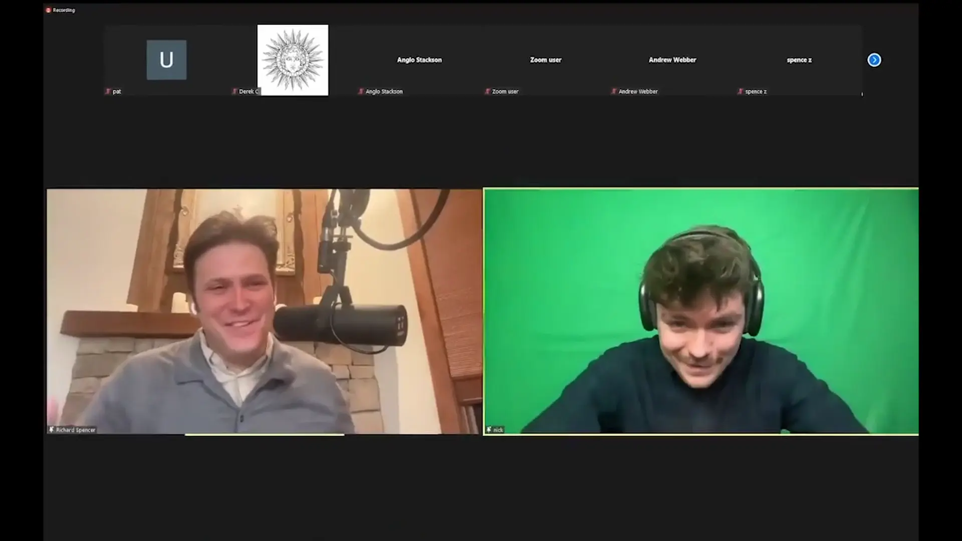 Zoom Call with Richard Spencer