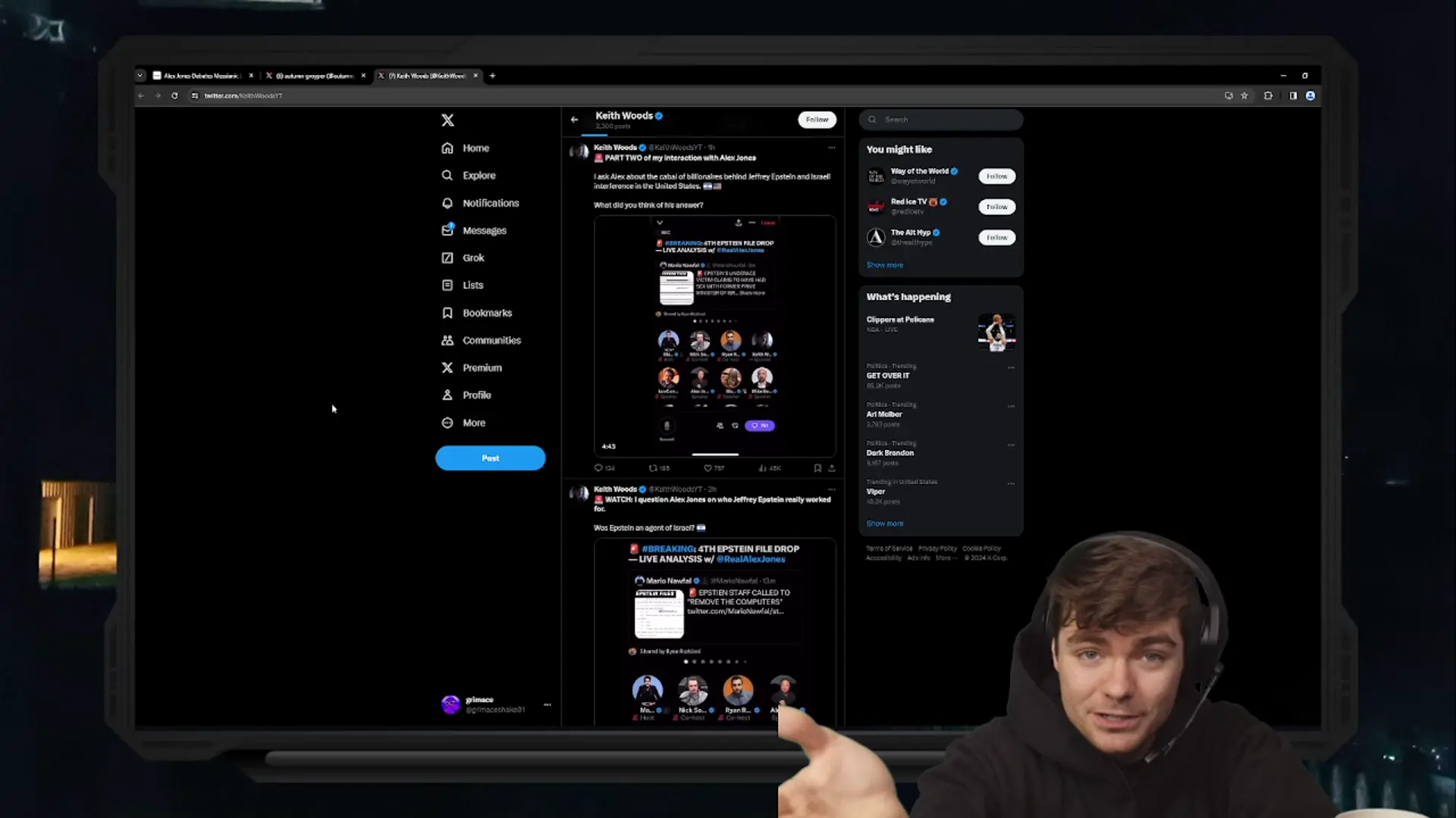 Reacting To Alex Jones vs Brother Nathanael