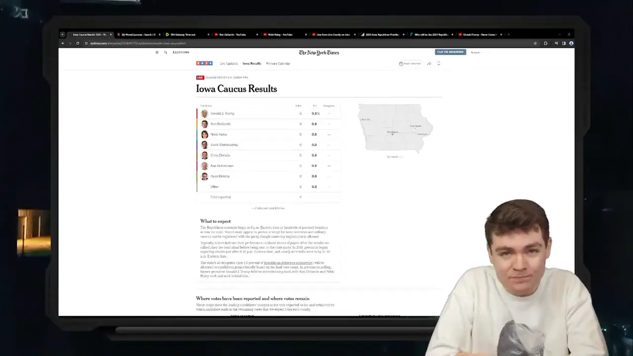 Live Iowa Caucus Results 2024