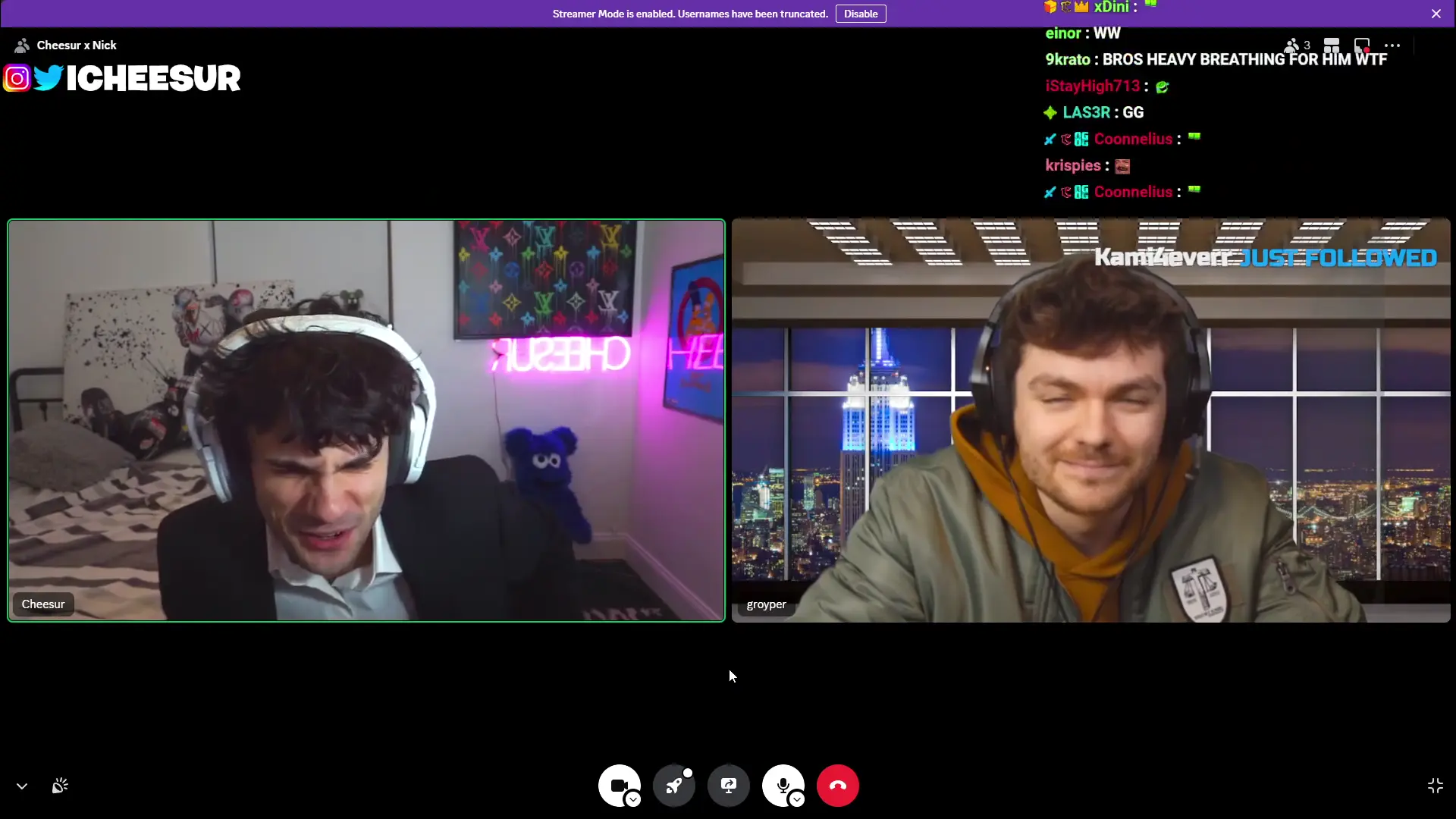 Nick x Cheesur Stream