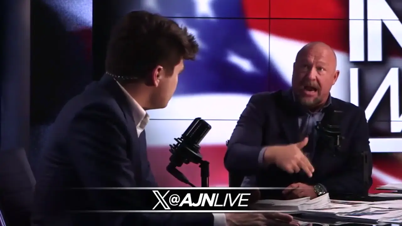 Nick Fuentes on the Alex Jones Show
