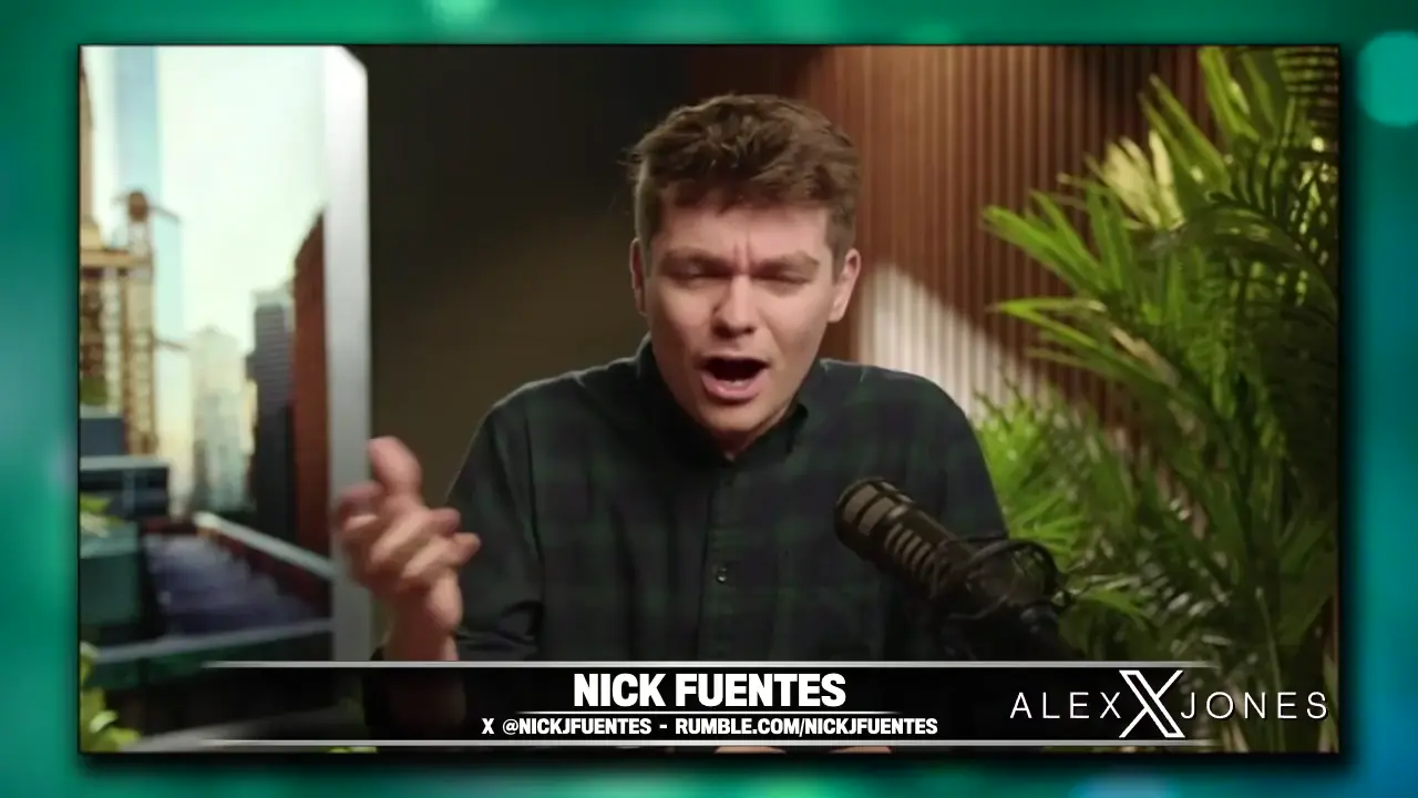 Nick Fuentes on the Alex Jones Show