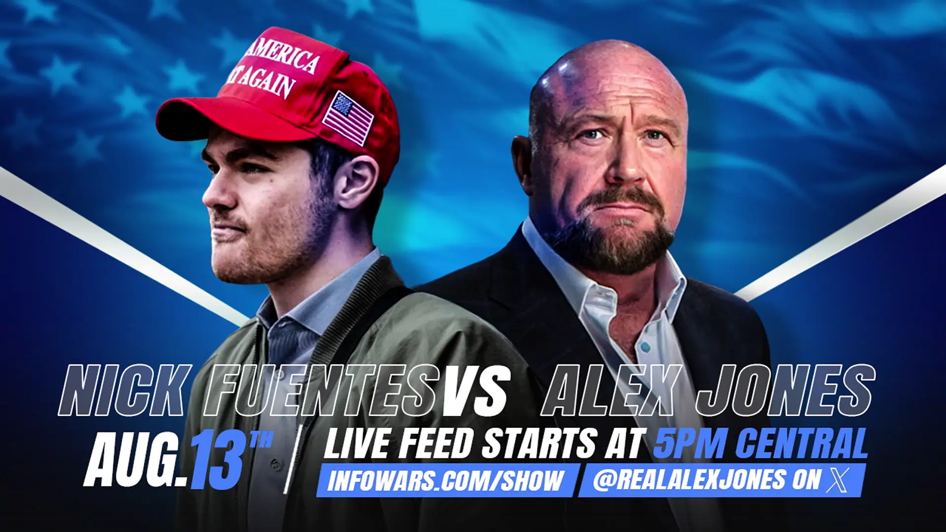 Nick Fuentes on the Alex Jones Show