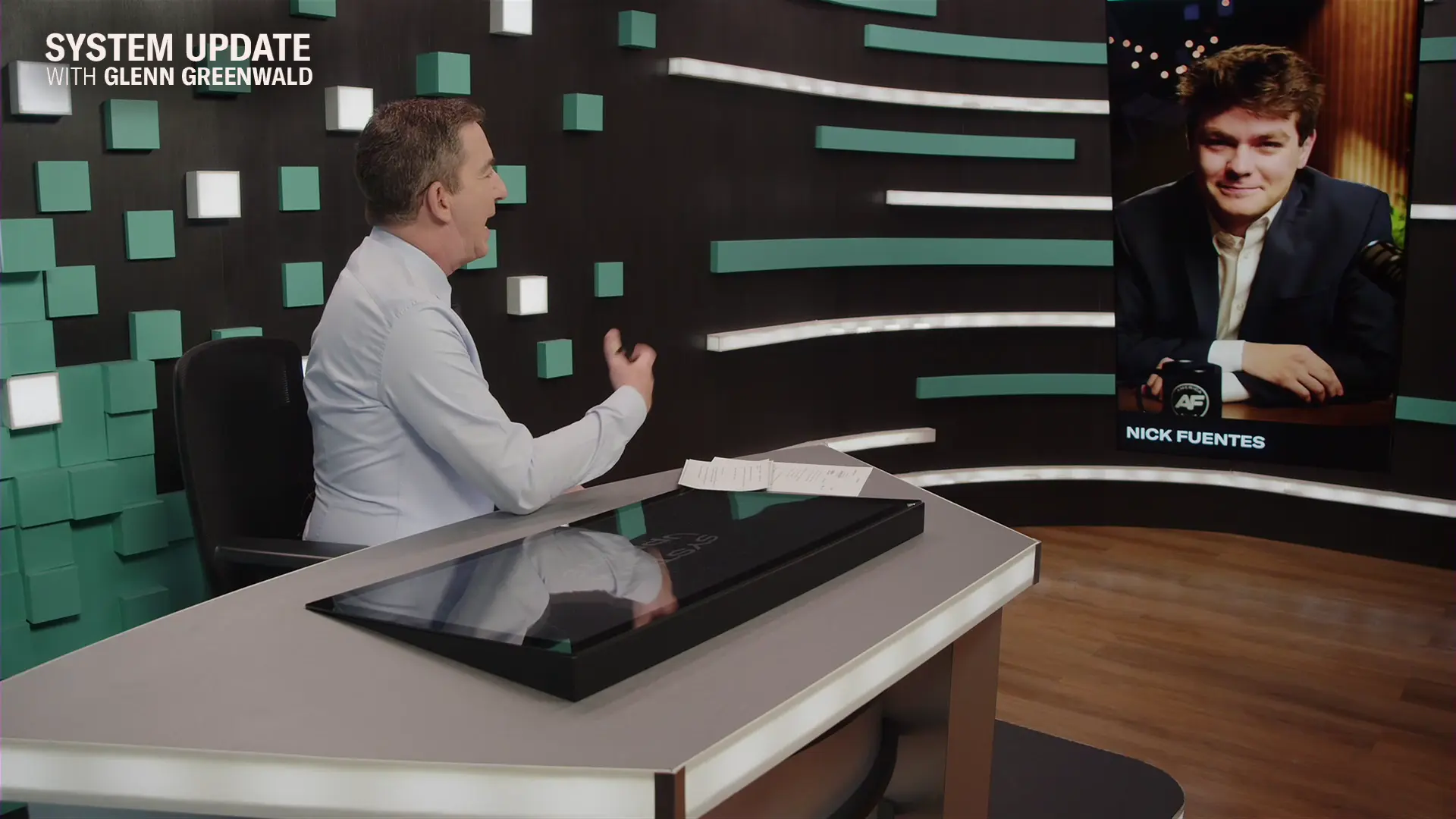 Nick Fuentes on System Update with Glenn Greenwald