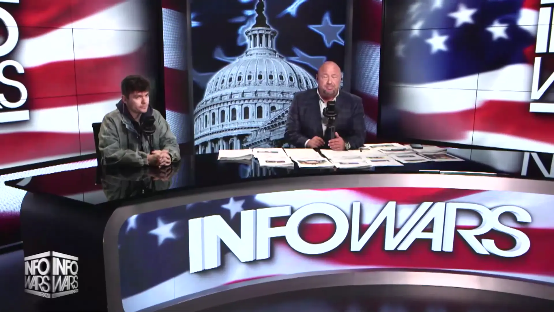 Nick Fuentes on the Alex Jones Show