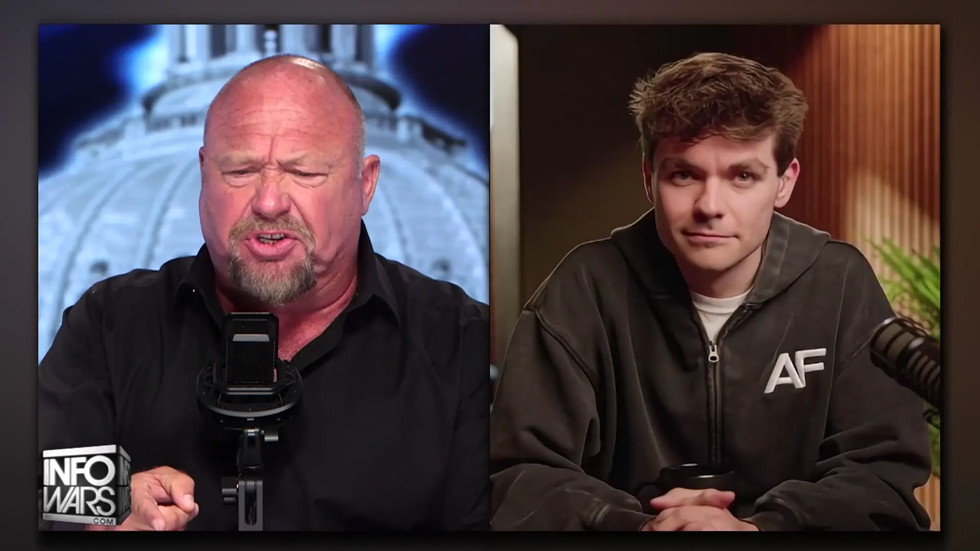 Nick Fuentes on the Alex Jones Show