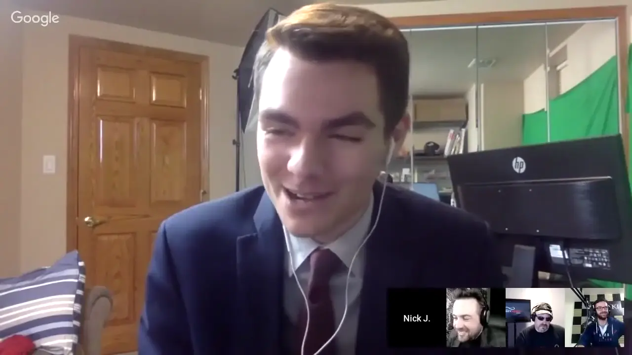 Nick Fuentes vs Halsey Debate hosted by Warski Live and J.F. Gareipy