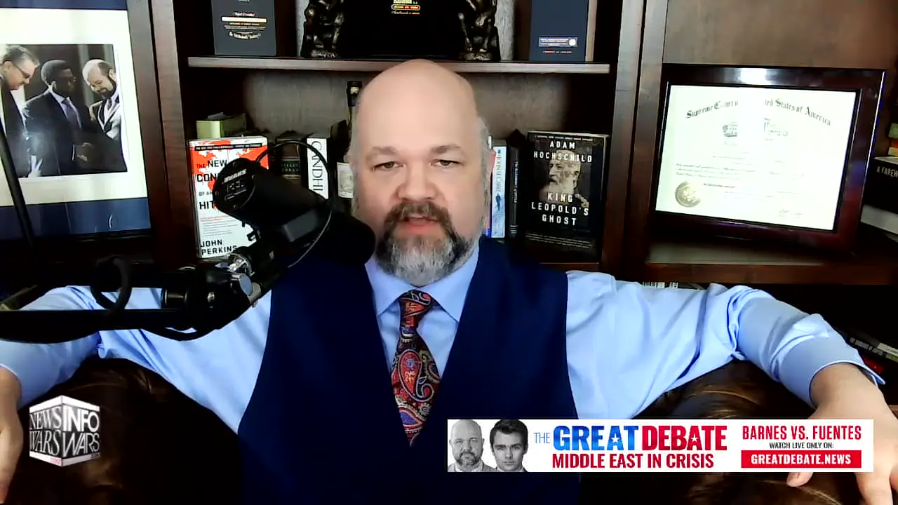 Robert Barnes DEBATE Nick Fuentes