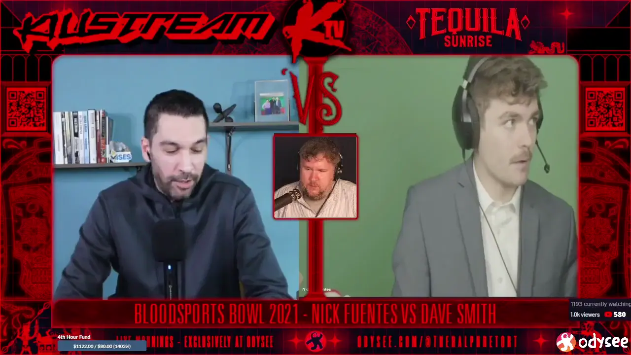 Nick Fuentes vs Dave Smith Libertarianism Debate on The Killstream