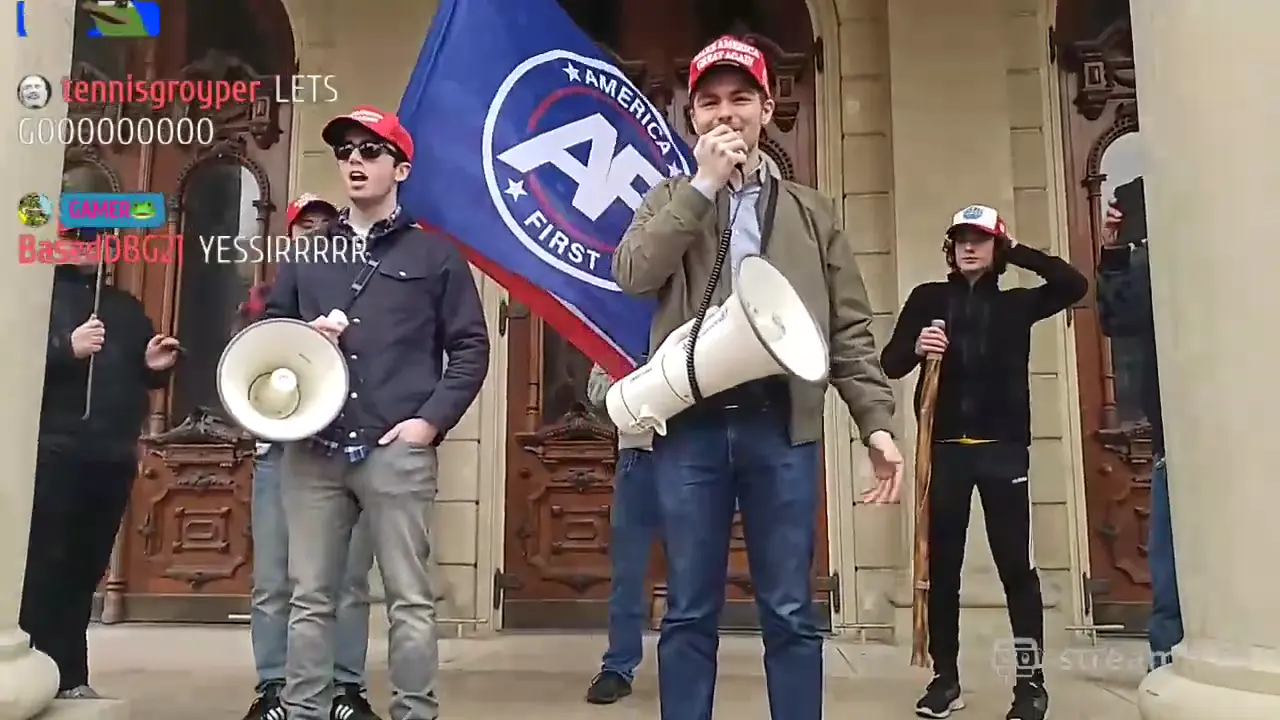 Lansing Michigan Stop the Steal Speech Part 1