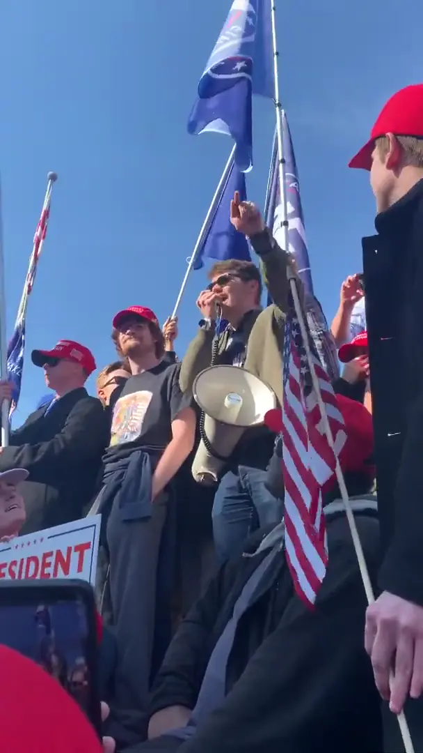 Million MAGA March Freedom Plaza Speech